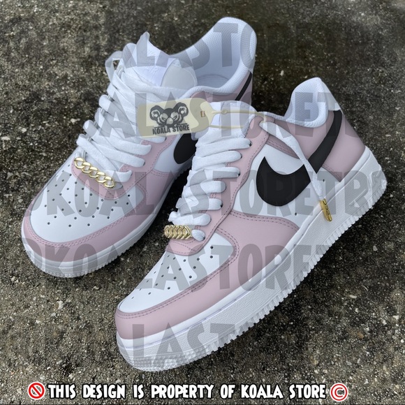 nike air force light pink